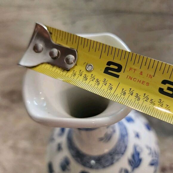 Coalport England One of A Limited Edition Vintage Blue White Decanter Vase - Picture 6 of 11